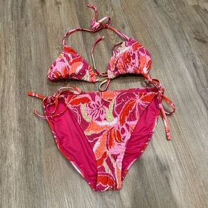 Floral Pink Swimsuit